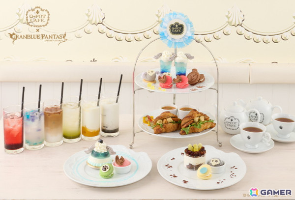 「Q-pot.×グランブルーファンタジー」コラボ第三弾が6月27日より開催！ジェラテリアの制服に身を包んだ六竜たちが登場の画像2