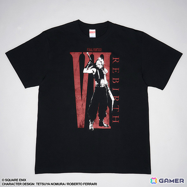 「FFVII リバース」「FF ピクセルリマスター」の新グッズが登場！クラウドたちがデザインされたTシャツやドットデザインのルームライトなどの画像13