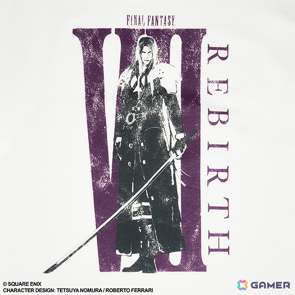 「FFVII リバース」「FF ピクセルリマスター」の新グッズが登場！クラウドたちがデザインされたTシャツやドットデザインのルームライトなどの画像16