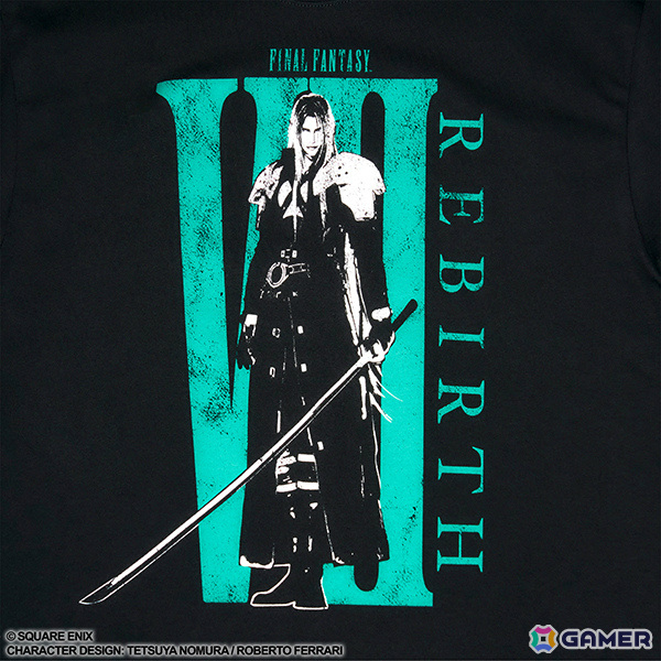 「FFVII リバース」「FF ピクセルリマスター」の新グッズが登場！クラウドたちがデザインされたTシャツやドットデザインのルームライトなどの画像18
