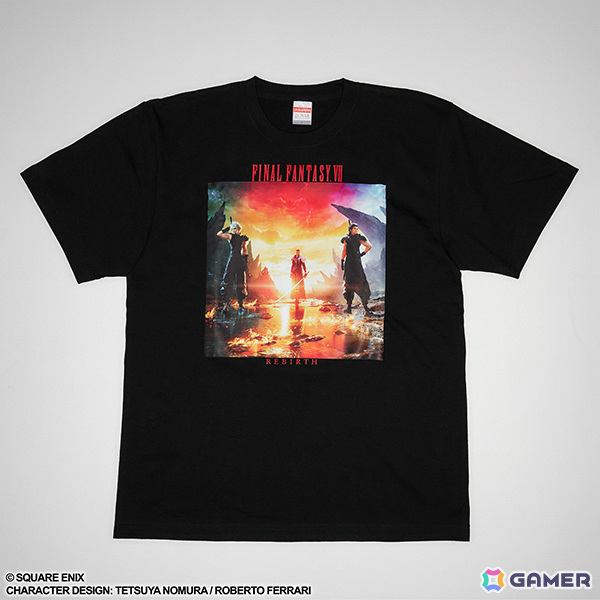 「FFVII リバース」「FF ピクセルリマスター」の新グッズが登場！クラウドたちがデザインされたTシャツやドットデザインのルームライトなどの画像19