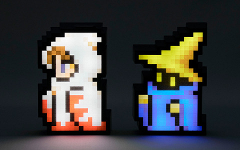 「FFVII リバース」「FF ピクセルリマスター」の新グッズが登場！クラウドたちがデザインされたTシャツやドットデザインのルームライトなど