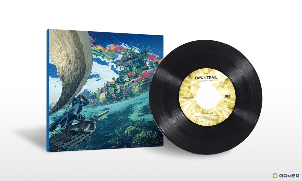 「FFXIV」拡張パッケージ「黄金のレガシー」の主題歌などを収録した「DAWNTRAIL 7-inch Vinyl Single」が発売！の画像1