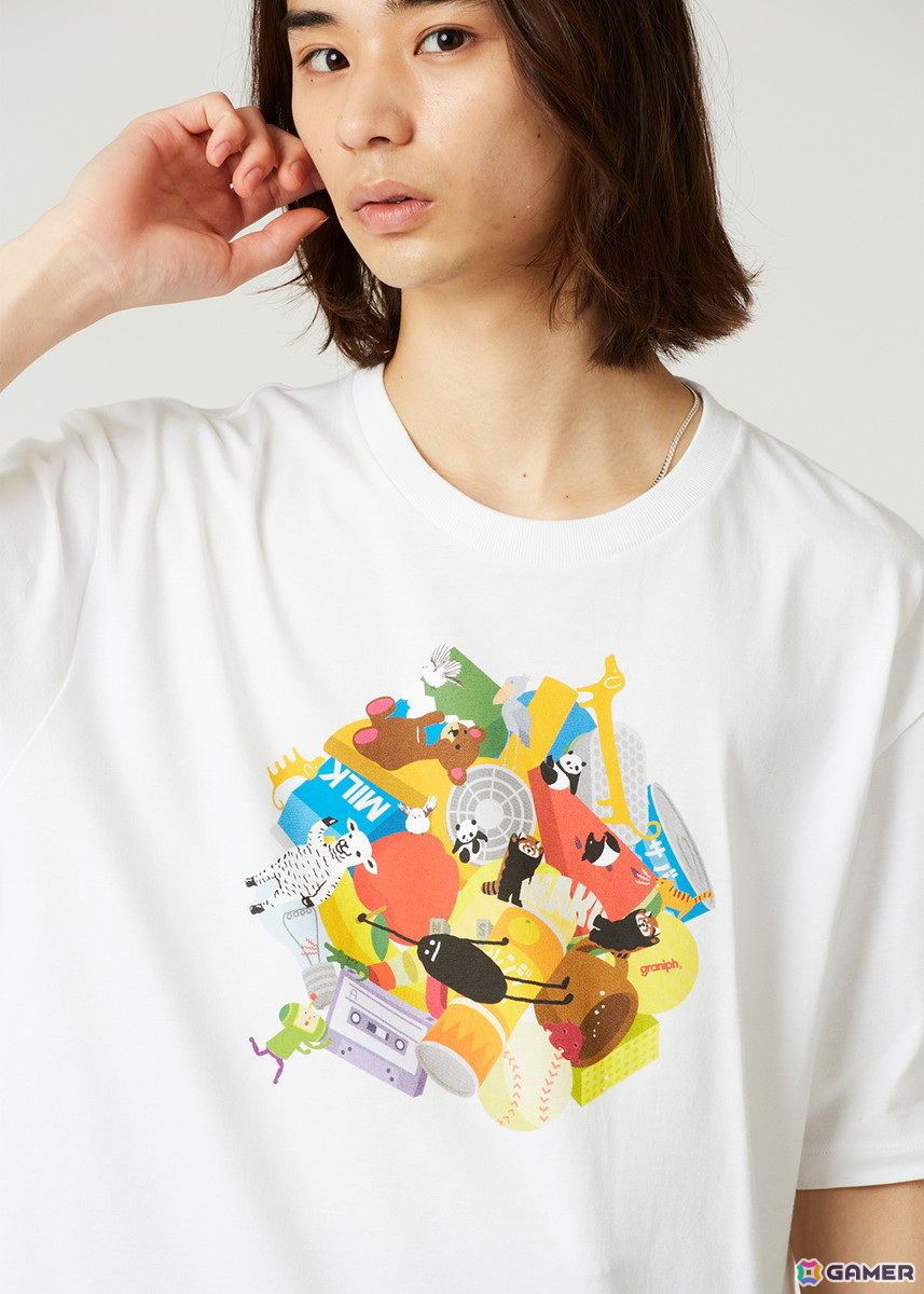 「パックマン」「太鼓の達人」「塊魂」とグラニフによるコラボアイテムの予約販売が開始！Tシャツや帽子、傘など全22アイテムが登場の画像17