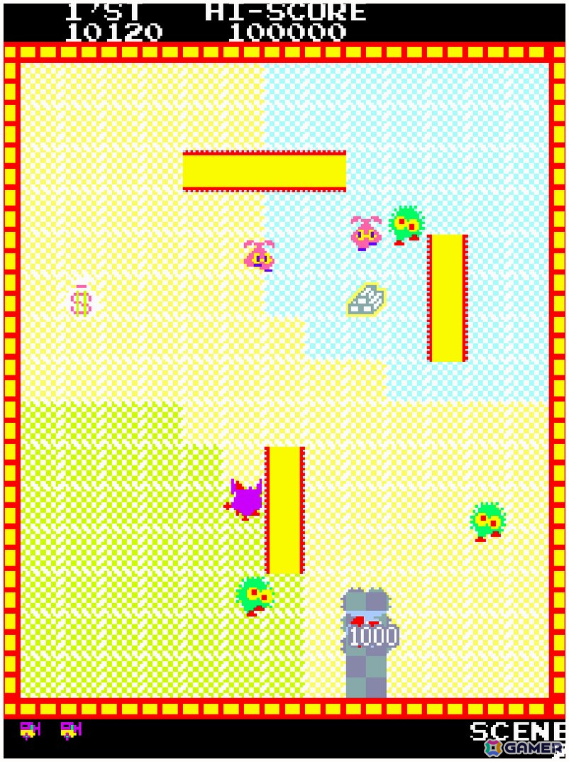 掃除機となって“バイキン”を吸い込んでいくアクションゲーム「アーケードアーカイブス ワイピング」がPS4/Switchで6月6日に配信！の画像6