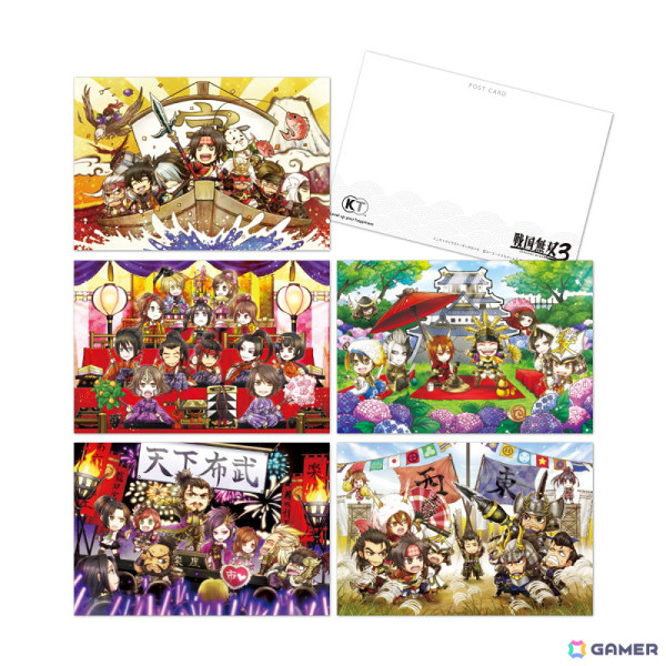 戦国無双4&戦国無双5 A4アートコレクション 竹中 半兵衛