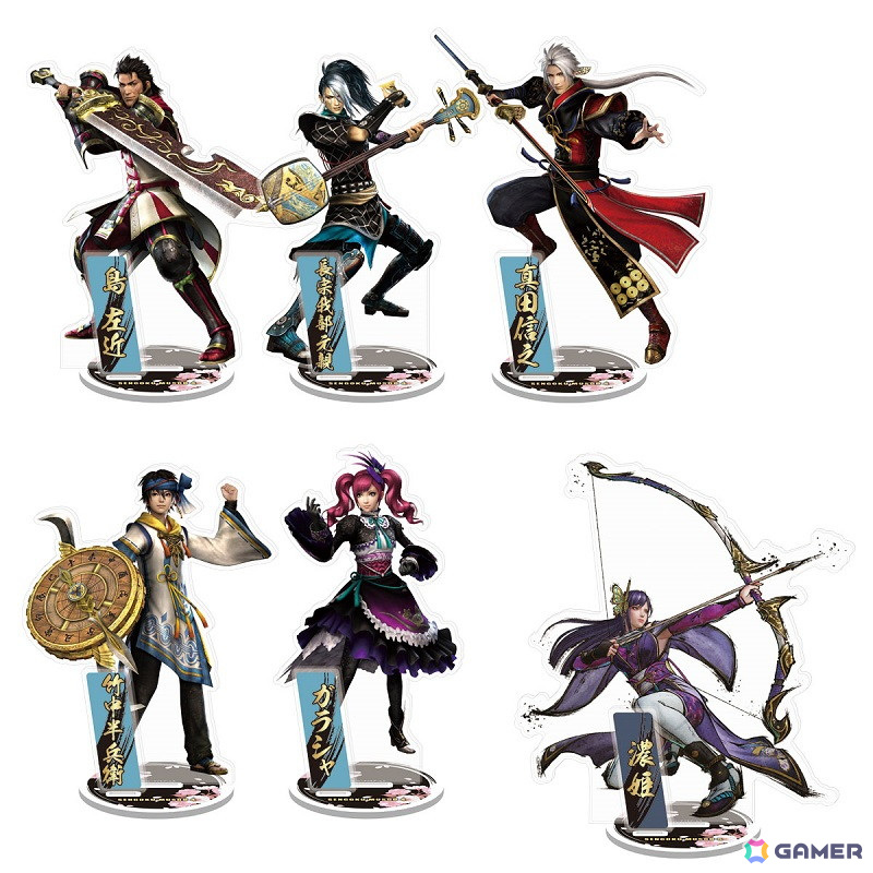 戦国無双グッズまとめ売り 戦国無双20周年くじ＆グッズ」が発売決定！「戦国無双4」「戦国