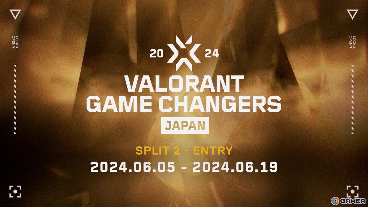 「VALORANT Game Changers Japan 2024」Split 2のエントリー受付が開始!締切は6月19日23時59分までの画像