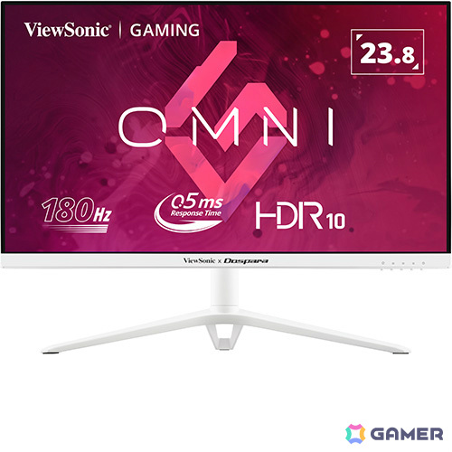 180Hzの垂直リフレッシュレート、応答速度MPRT0.5msを実現した23.8型ホワイトゲーミングモニター「VX2428J-W-7」がドスパラ専売で発売！の画像1