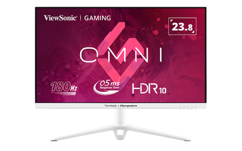 180Hzの垂直リフレッシュレート、応答速度MPRT0.5msを実現した23.8型ホワイトゲーミングモニター「VX2428J-W-7」がドスパラ専売で発売！