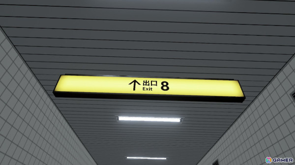 「8番出口VR」がMeta Questストアにて7月12日に発売決定!「VRでも異変を見逃さないこと」の画像