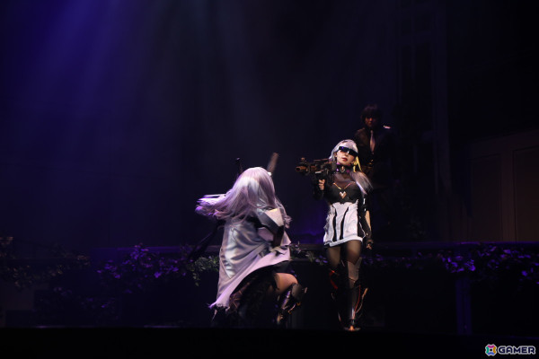 背中で魅せるガンガールたちの魅力をステージで再現した舞台「NIKKE THE STAGE」のゲネプロをレポートの画像19