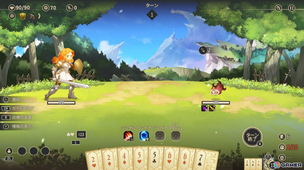 トランプのデッキでカードコンボを作るターン制ローグライク「Zoeti」が6月13日よりSwitchで配信！の画像2