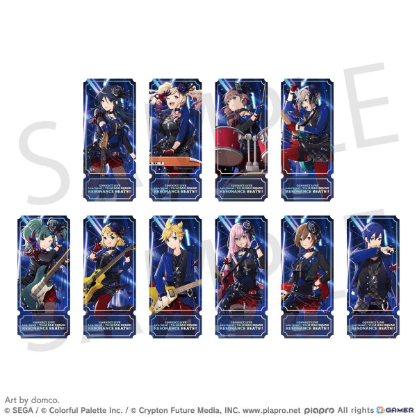 「プロセカ」の「コネクトライブ Leo/need × Vivid BAD SQUAD RESONANCE BEATS!!」からリアルグッズが登場！予約受付もスタートの画像4