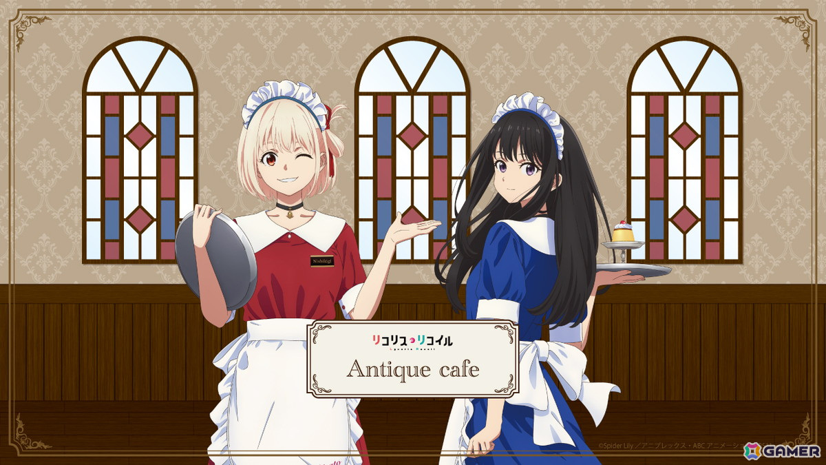 TVアニメ「リコリス・リコイル」のテーマカフェが東京・池袋で6月27日より開催!コンセプトは“純喫茶”の画像