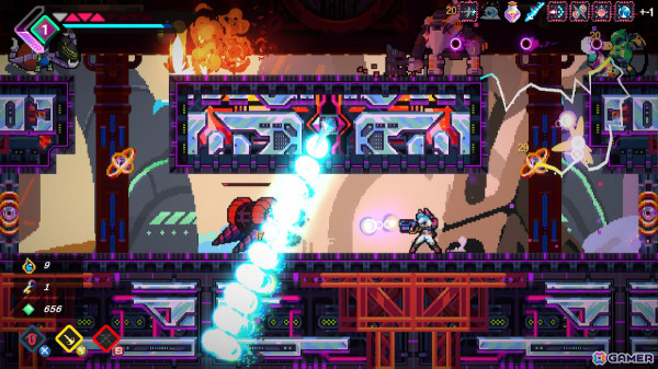 ポップな色彩の横スクロールローグライクACT「Elsie」が日本語に対応決定！PS5/Switch/PCで2024年にリリース予定の画像