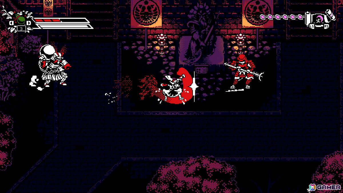 「Bloodless」がSteamで8月29日にリリース！独特なドット絵で描かれる不殺アクションアドベンチャーの画像4