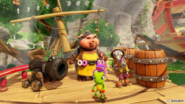 「バンジョーとカズーイの大冒険」「スーパードンキーコング」を手掛けたチームによる「Yooka-Laylee」の決定版「Yooka-Replaylee」が発表！の画像6