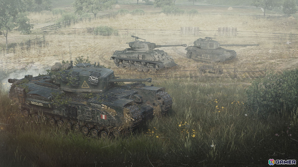 「World of Tanks」ノルマンディー上陸作戦から80周年にちなんだ特別モードが実装―M4A3E8シャーマン戦車やシャーマンクラブ地雷除去戦車が登場の画像