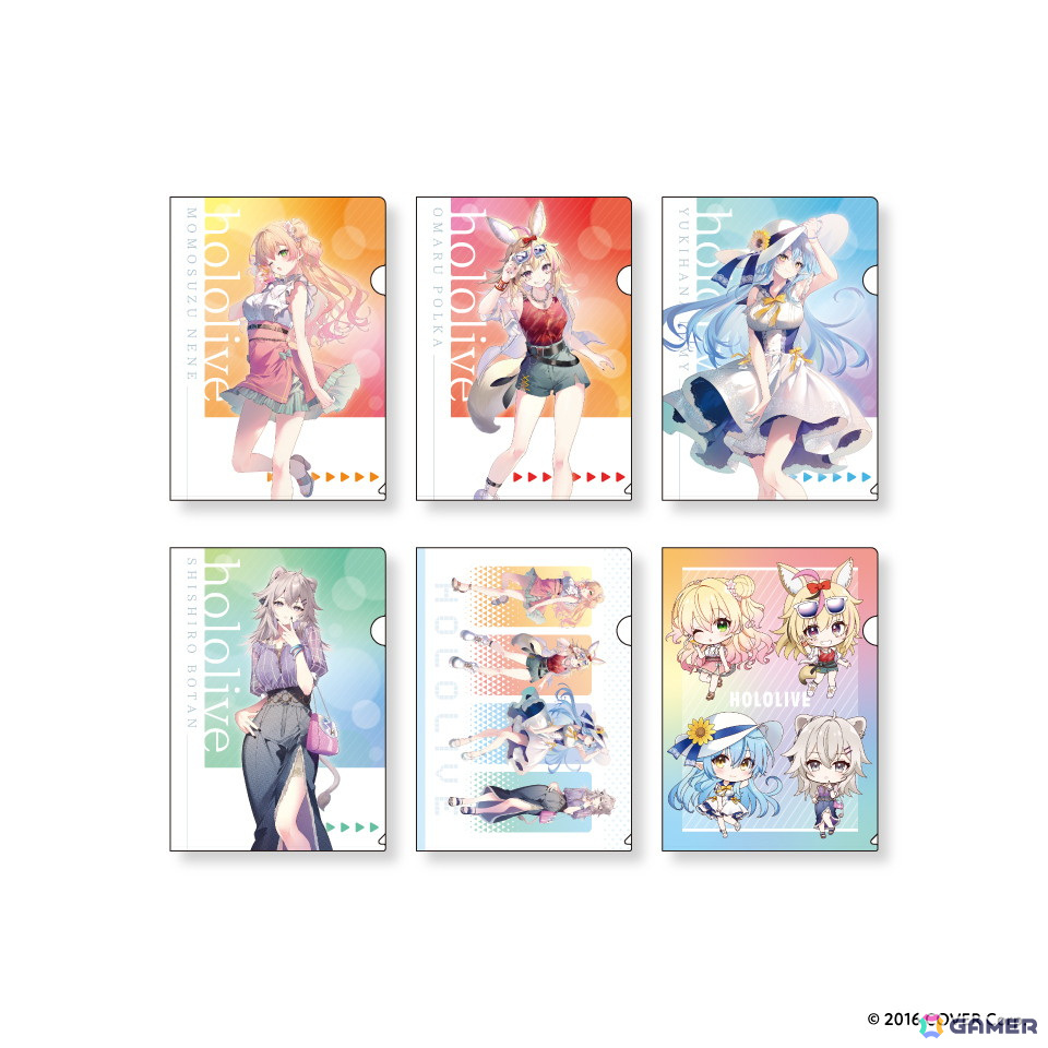 ホロライブ オリジナルクリアファイル(全6種)