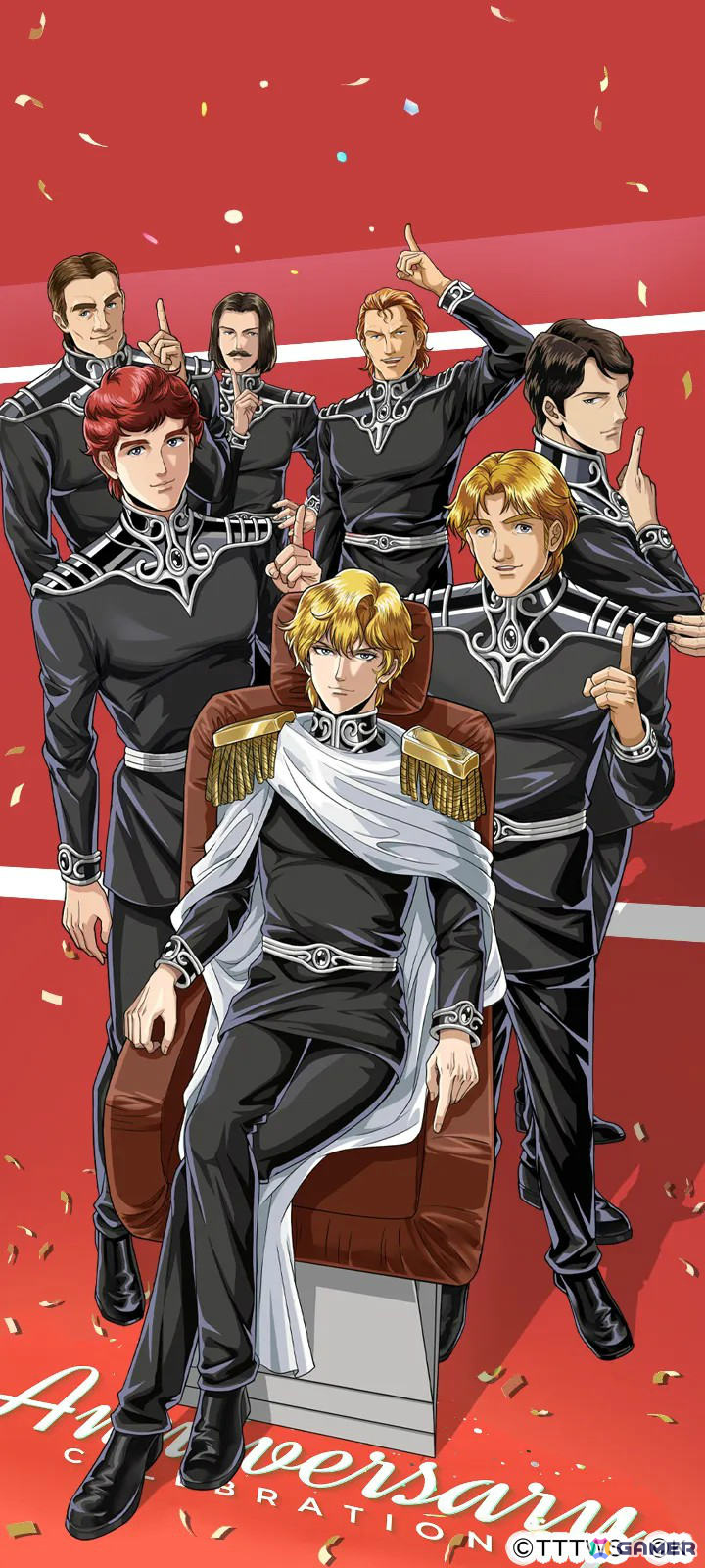 「銀河英雄伝説 戦いの輪舞曲」リリース1周年記念キャンペーンが6月15日より実施！特別映像や記念イラストも公開の画像