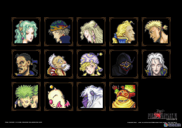 「FF ピクセルリマスター」×SQUARE ENIX CAFE TOKYOの初コラボが6月22日より実施！キュービックメモリーなどのグッズも登場の画像