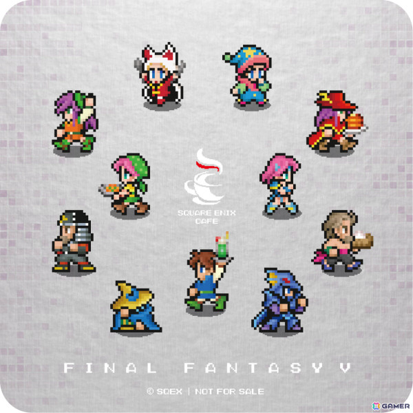 FF ピクセルリマスター」×SQUARE ENIX CAFE TOKYOの初コラボが6月22日