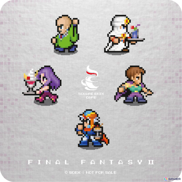 「FF ピクセルリマスター」×SQUARE ENIX CAFE TOKYOの初コラボが6月22日より実施！キュービックメモリーなどのグッズも登場の画像