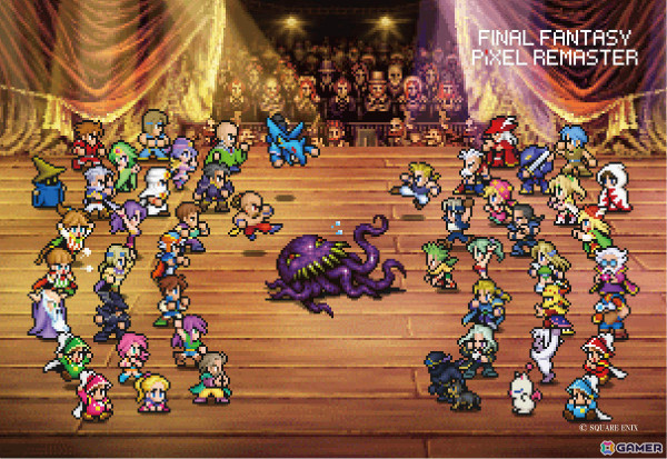 FF ピクセルリマスター」×SQUARE ENIX CAFE TOKYOの初コラボが6月22日