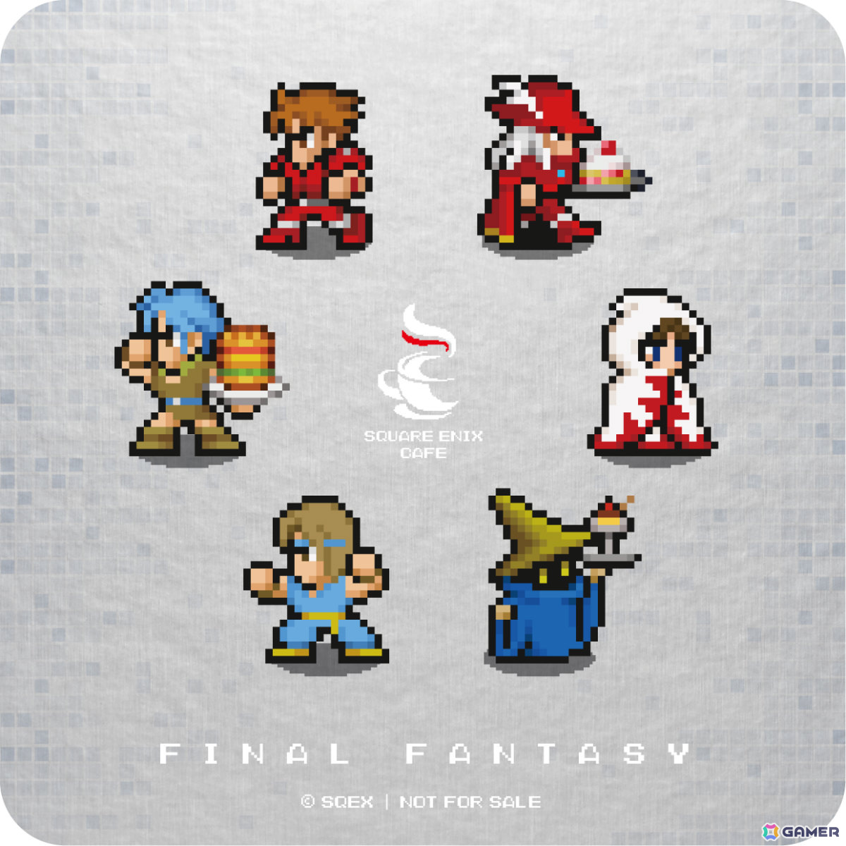 「FF ピクセルリマスター」×SQUARE ENIX CAFE TOKYOの初コラボが6月22日より実施！キュービックメモリーなどのグッズも登場の画像17