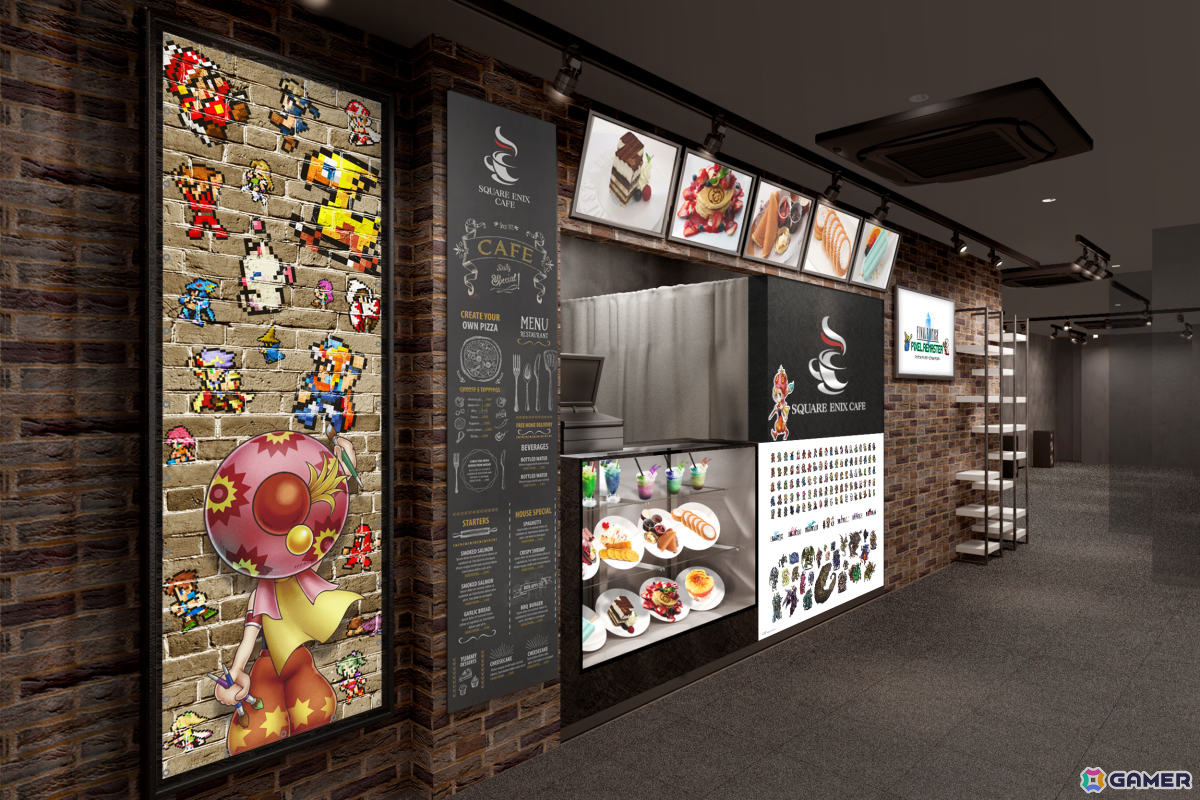 FF ピクセルリマスター」×SQUARE ENIX CAFE TOKYOの初コラボが6