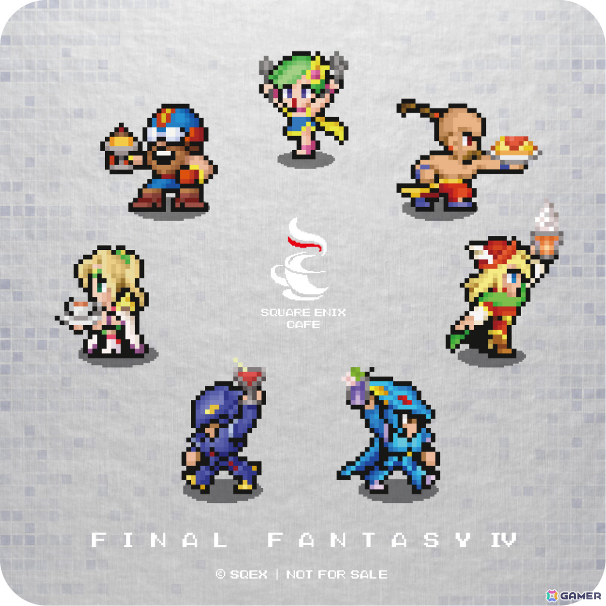 「FF ピクセルリマスター」×SQUARE ENIX CAFE TOKYOの初コラボが6月22日より実施！キュービックメモリーなどのグッズも登場の画像20