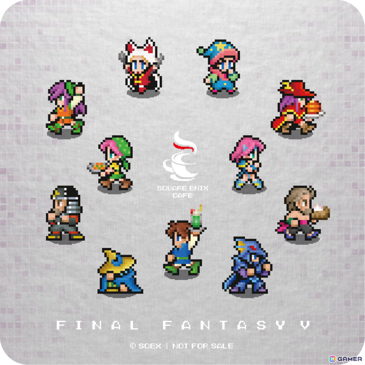 「FF ピクセルリマスター」×SQUARE ENIX CAFE TOKYOの初コラボが6月22日より実施！キュービックメモリーなどのグッズも登場の画像21