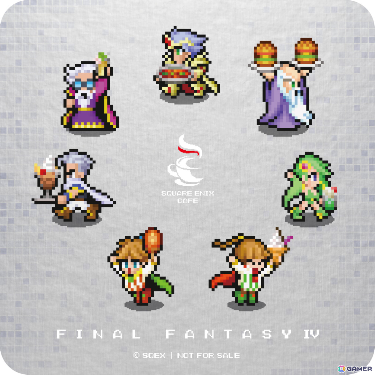 「FF ピクセルリマスター」×SQUARE ENIX CAFE TOKYOの初コラボが6月22日より実施！キュービックメモリーなどのグッズも登場の画像27