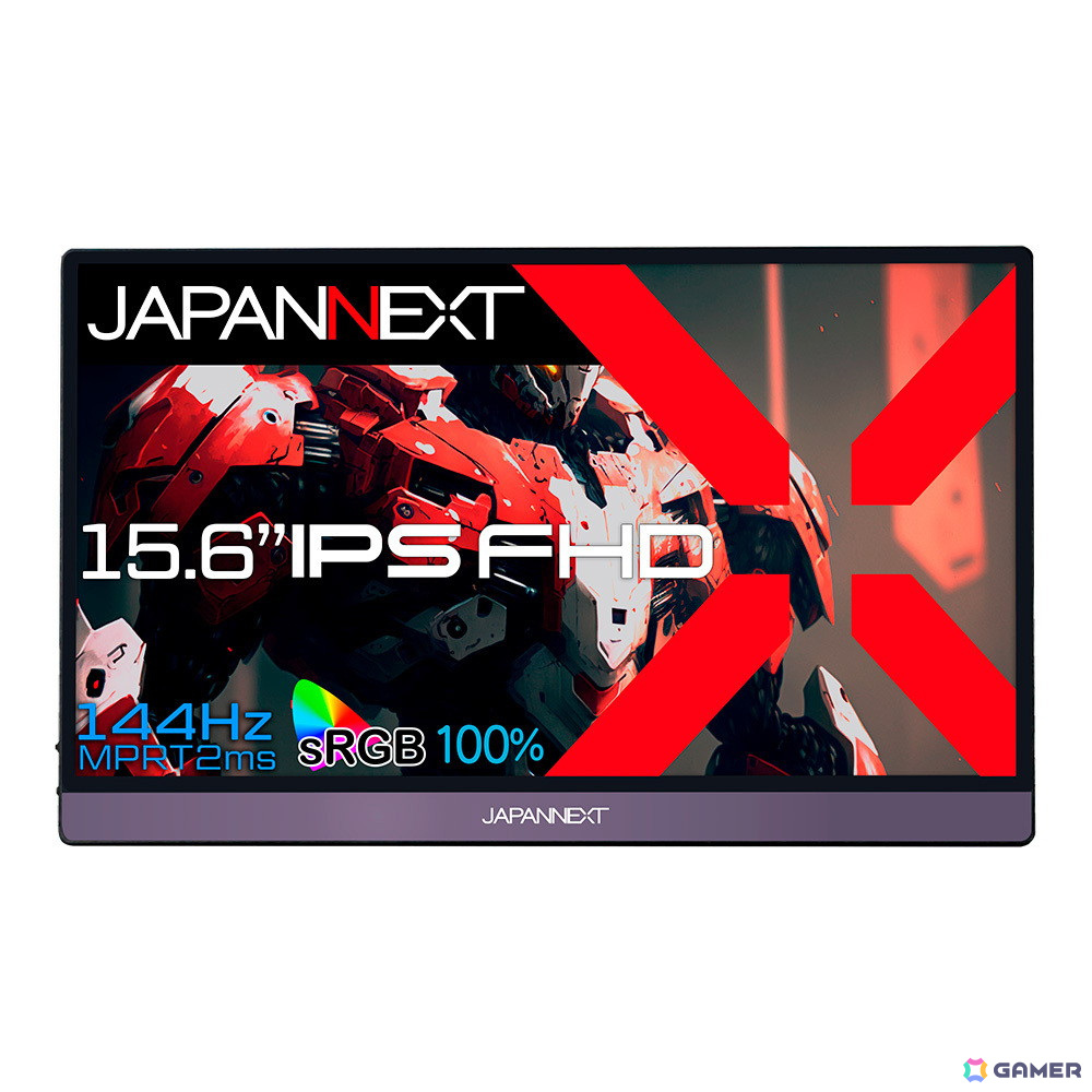 JAPANNEXT、約850g厚さ11mmの薄型軽量15.6インチモバイルゲーミングモニター「JN-MD-156IPS144FHDR」を発売！の画像1