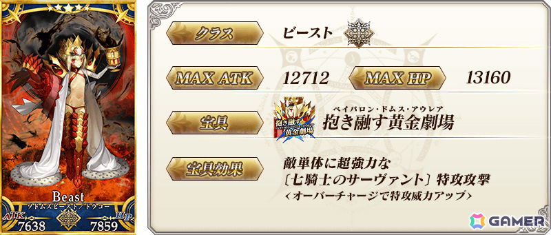 「FGO」★5（SSR）ソドムズビースト/ドラコーがピックアップ召喚に登場！「FGO Arcade」とのコラボイベントも復刻の画像