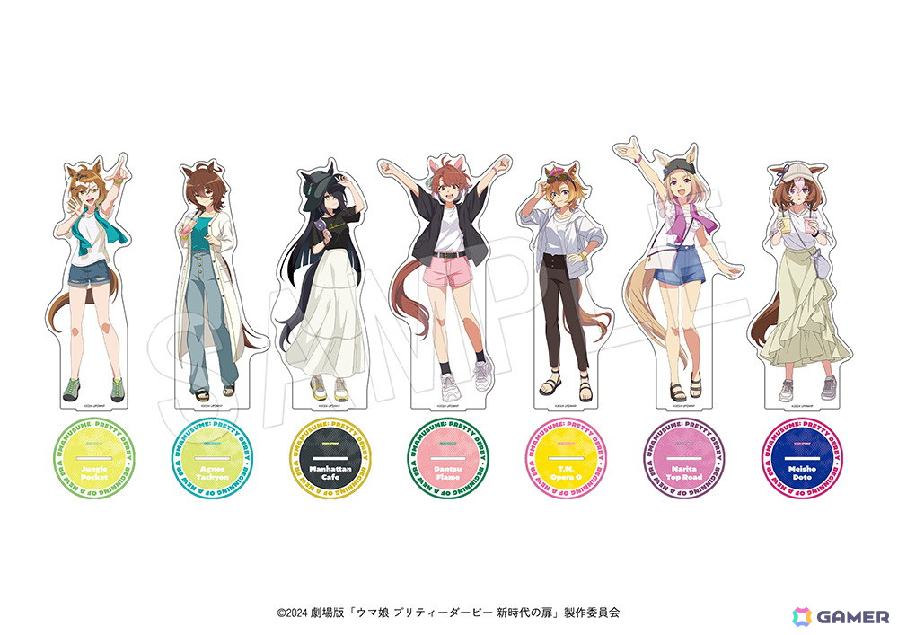 「劇場版『ウマ娘 プリティーダービー 新時代の扉』POP UP SHOP in OIOI」が札幌・新潟・新宿・なんばにて7月6日より順次開催！の画像