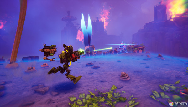 「Akimbot」が8月29日にリリース!ロボットしか存在しないSF世界を舞台にしたハチャメチャアクションの画像