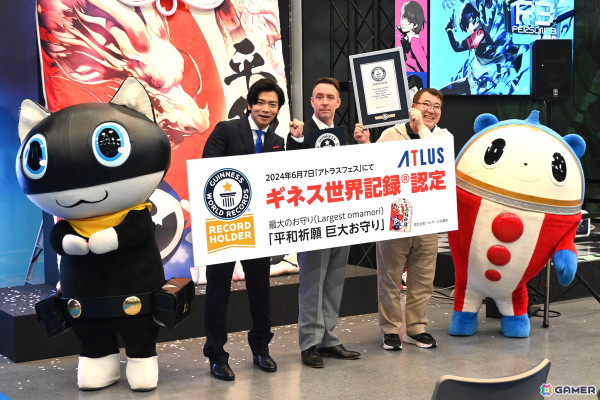 「アトラスフェス」の事前内覧会レポート！ファン代表として登壇した新島真好きの野田クリスタルさんも“本気すぎる”と驚いた大成功祈願祭の模様もの画像6