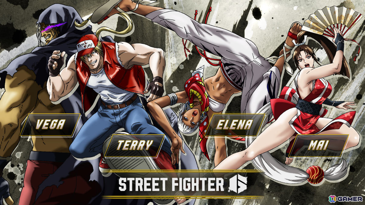 スト6」Year 2で「餓狼伝説」シリーズよりテリーと舞が参戦！ベガや