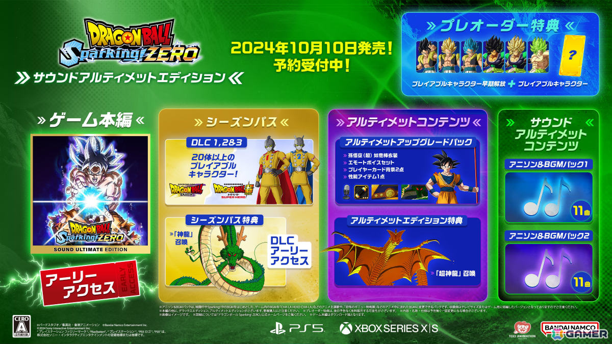 ドラゴンボール Sparking! ZERO オリジナルピンズセット 9点 ドラゴンボール 9点 オリジナルピンズセット ZERO Sparking