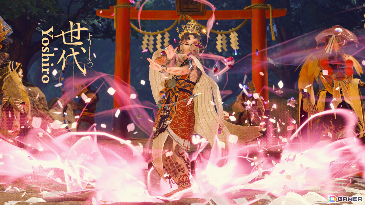 穢れを封じ浄める巫女 世代（よしろ）