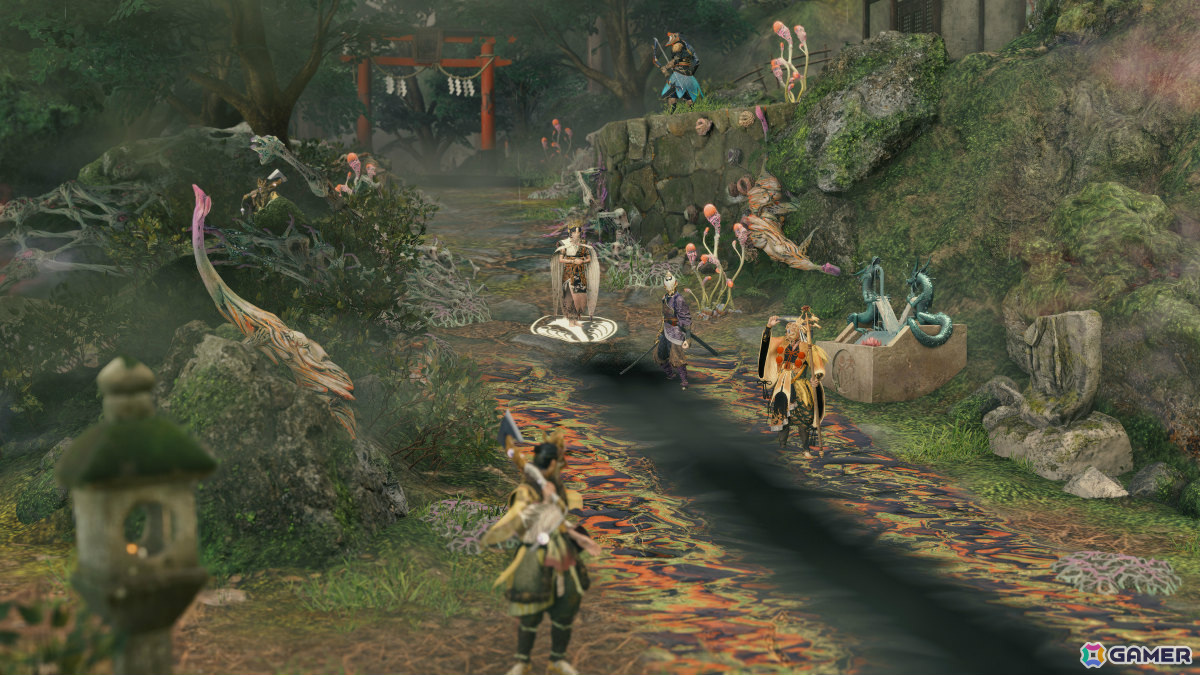 村を探索し、巫女を導く昼のフェイズ。陽が沈むまでに備えを整えるのだ