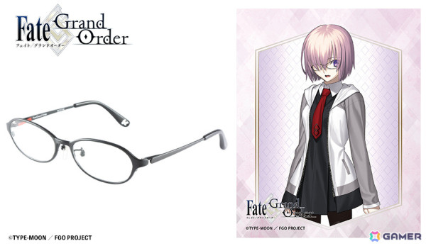 「FGO」コラボ眼鏡「マシュ・キリエライト（shielder） モデル」の販売が開始！の画像2