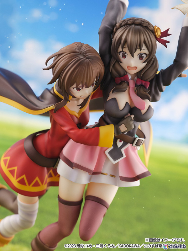 TVアニメ「この素晴らしい世界に爆焔を！」めぐみん＆ゆんゆんの1/7スケールフィギュアが登場！の画像3