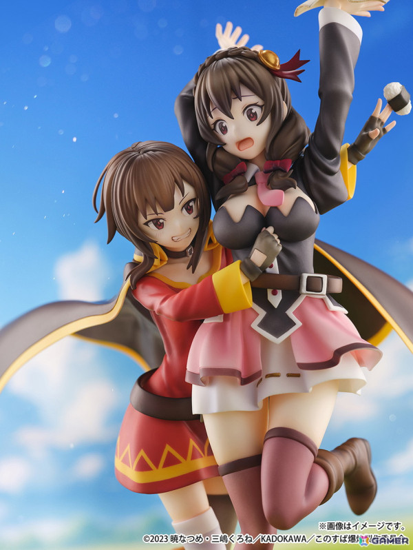 TVアニメ「この素晴らしい世界に爆焔を！」めぐみん＆ゆんゆんの1/7スケールフィギュアが登場！の画像4