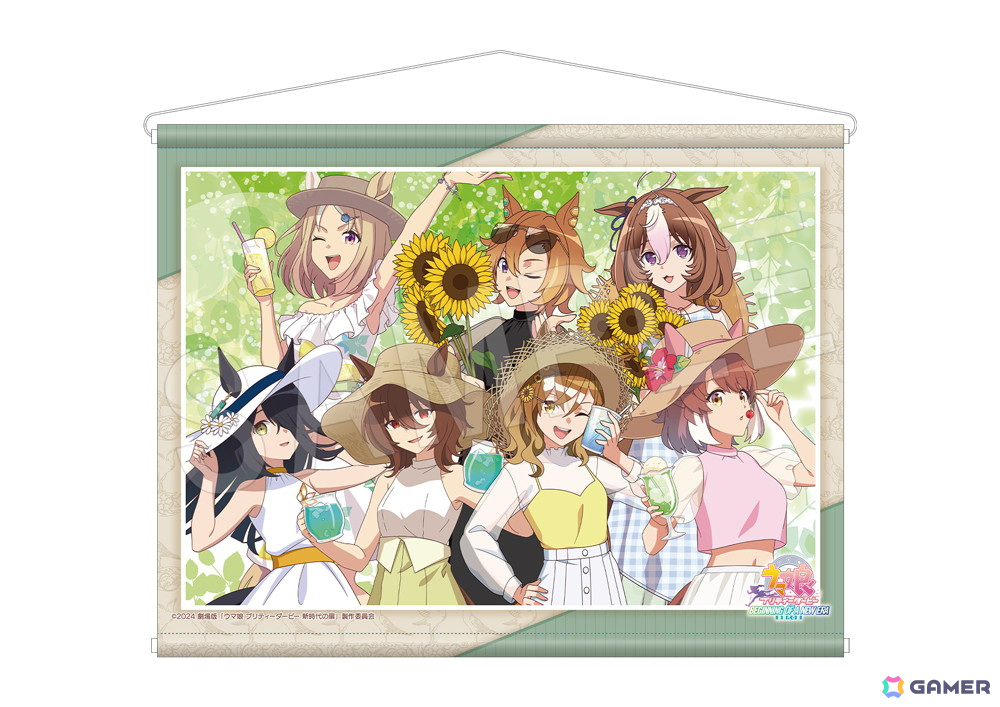 劇場版「ウマ娘 プリティーダービー 新時代の扉」とのコラボカフェが渋谷で6月21日より開催！ジャングルポケットらをイメージしたメニューを展開の画像