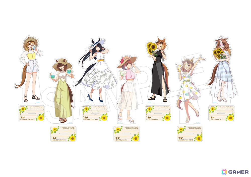 劇場版「ウマ娘 プリティーダービー 新時代の扉」とのコラボカフェが渋谷で6月21日より開催！ジャングルポケットらをイメージしたメニューを展開の画像