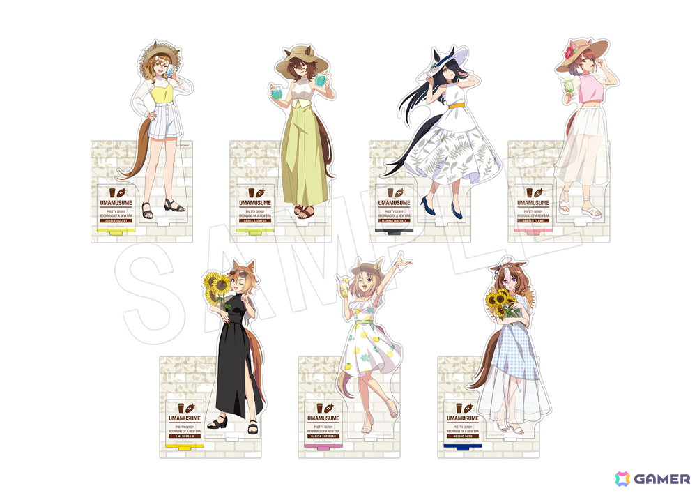 劇場版「ウマ娘 プリティーダービー 新時代の扉」とのコラボカフェが渋谷で6月21日より開催！ジャングルポケットらをイメージしたメニューを展開の画像