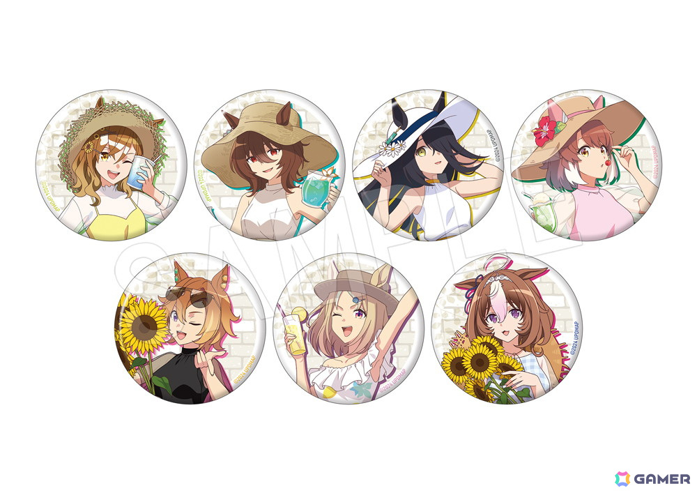 ジャングルポケット】ウマ娘中外カフェ缶バッジ